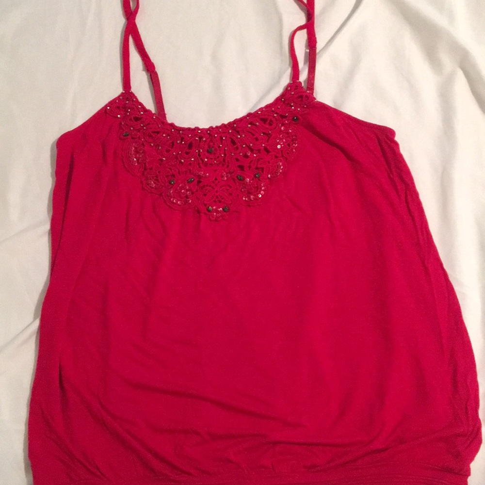 Express Spaghetti Strip Top